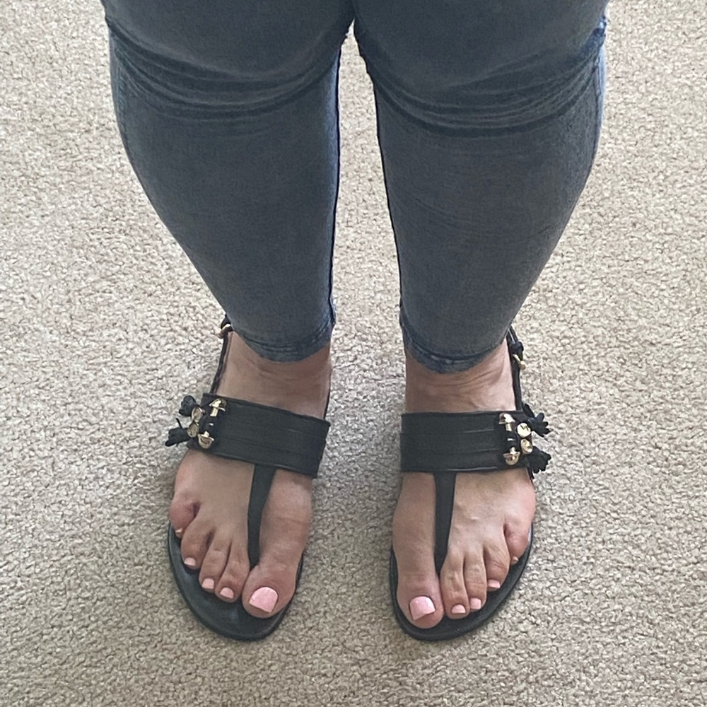 Gucci black leather sandals excellent condition - Picture 7 of 7